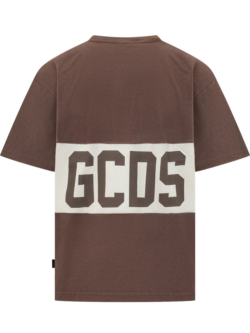 Brown Crew Neck T-Shirt 2