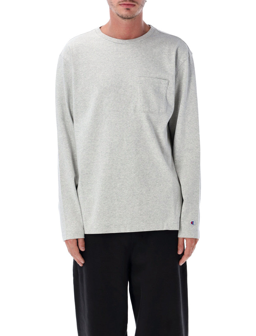 Light Grey Crew Neck T-Shirt 1