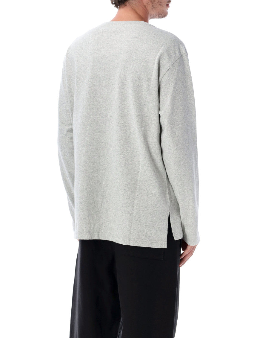 Light Grey Crew Neck T-Shirt 2