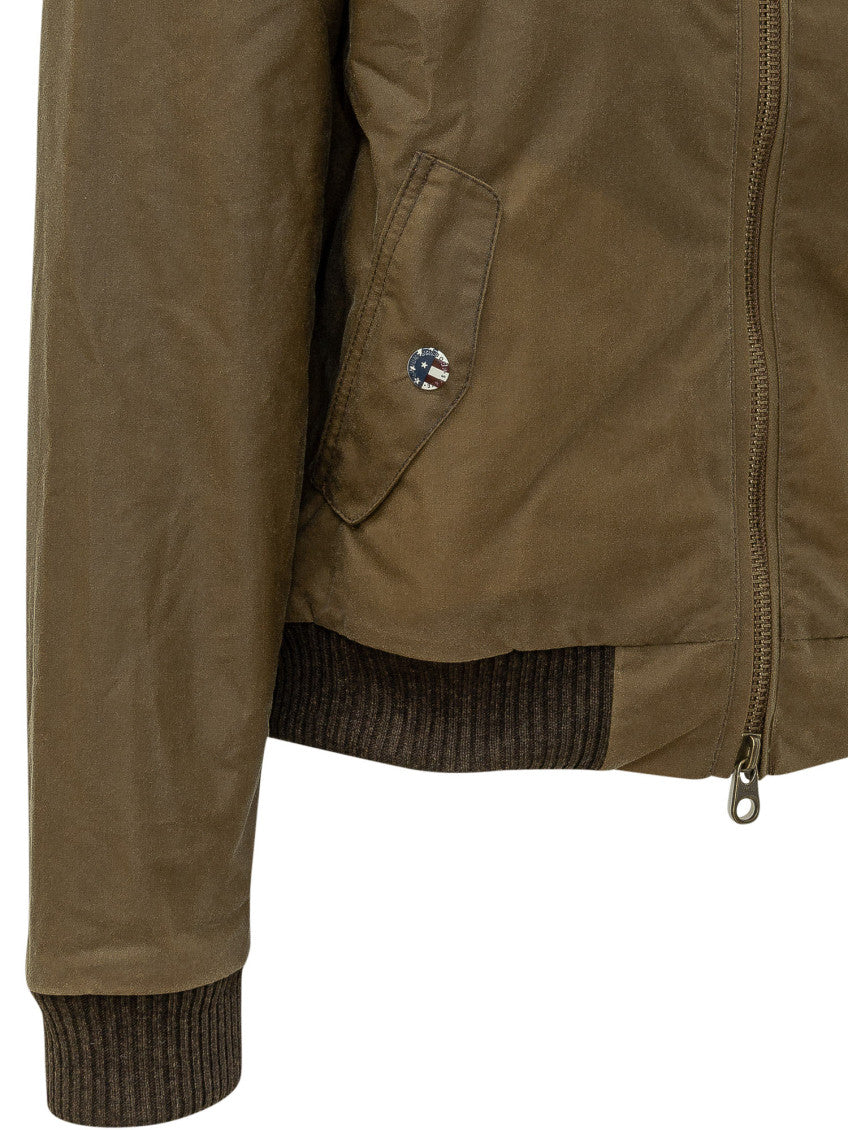 Green Mandarin Collar Jacket 4