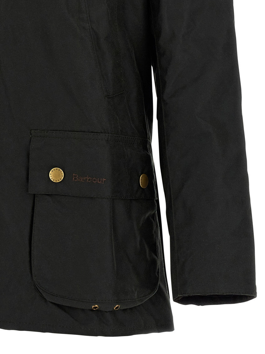 Black Solid Shirt Collar Jacket 4