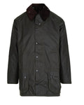 Dark Olive Shirt Collar Jacket 1