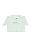 Girls Light Green Logo T-Shirt 1