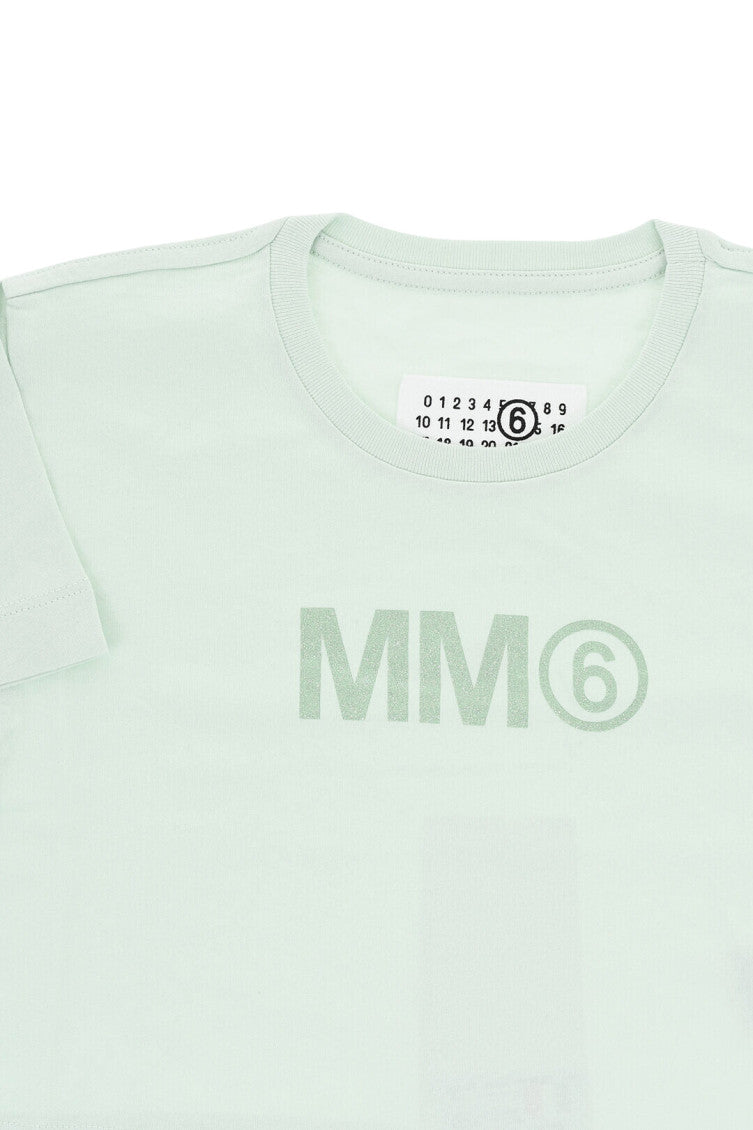 Girls Light Green Logo T-Shirt 3