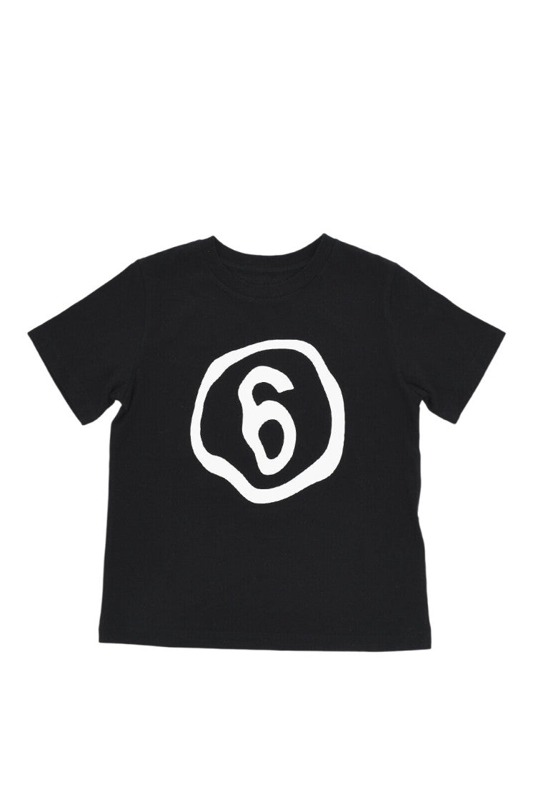 Boys Black Graphic T-Shirt 1