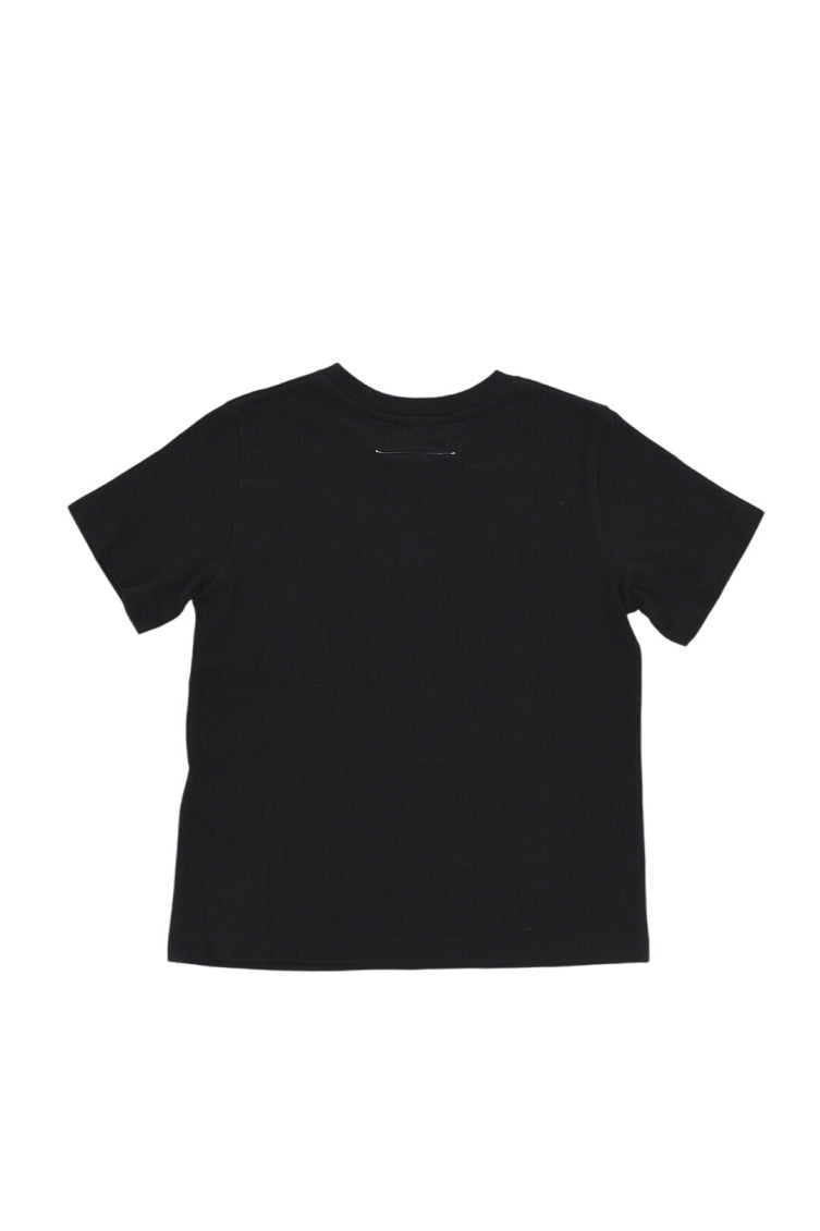 Boys Black Graphic T-Shirt 2