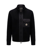 Boys Black Knitted Jacket 1