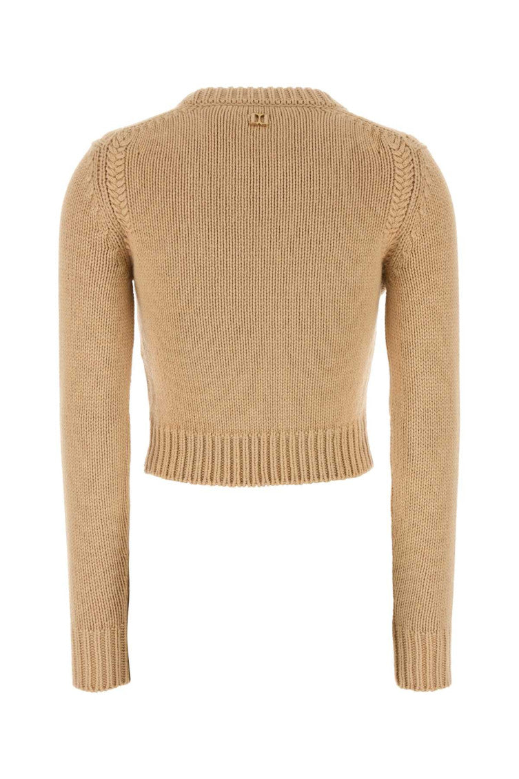 Beige Crewneck Sweater 2