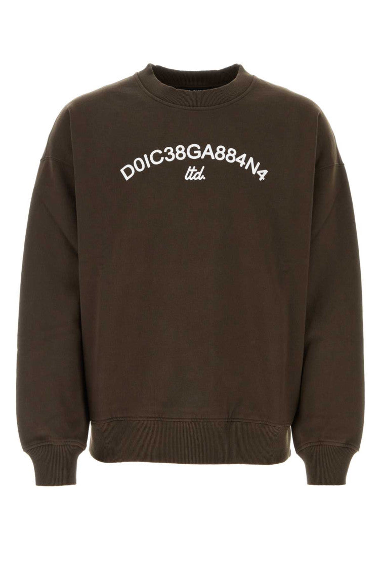 Brown cotton sweatshirt  1