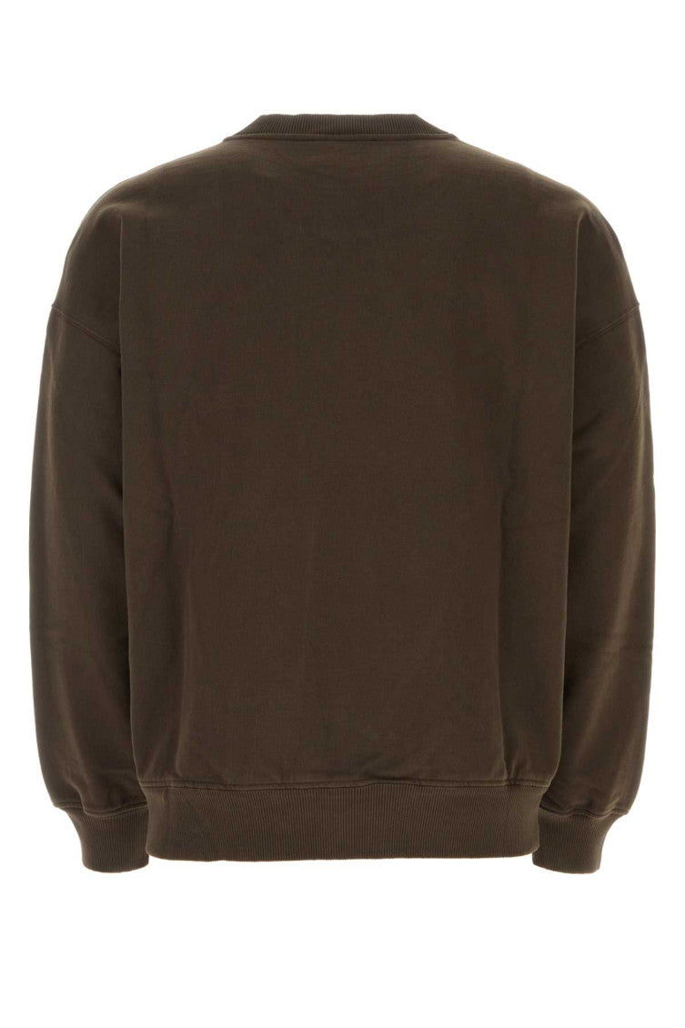 Brown cotton sweatshirt  2