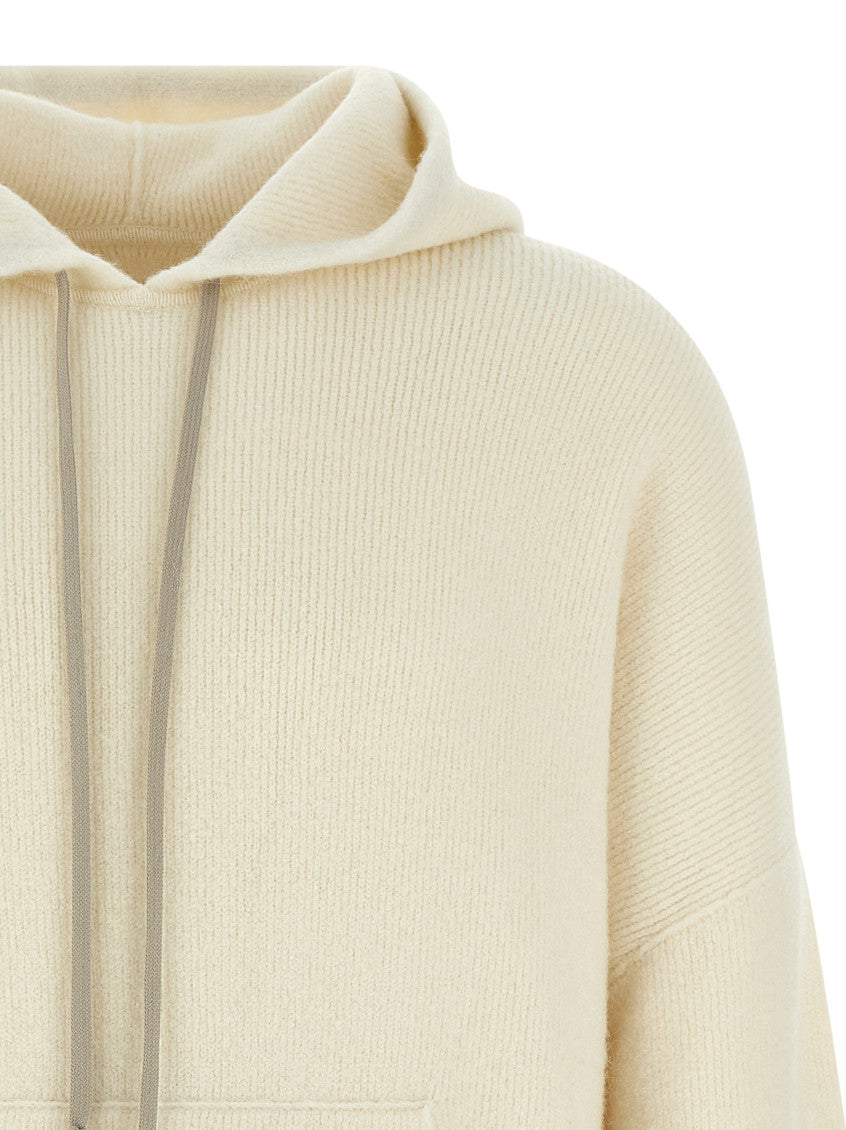 White 'Hun Hoodie' sweater 3
