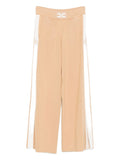 Beige Logo Trousers 1