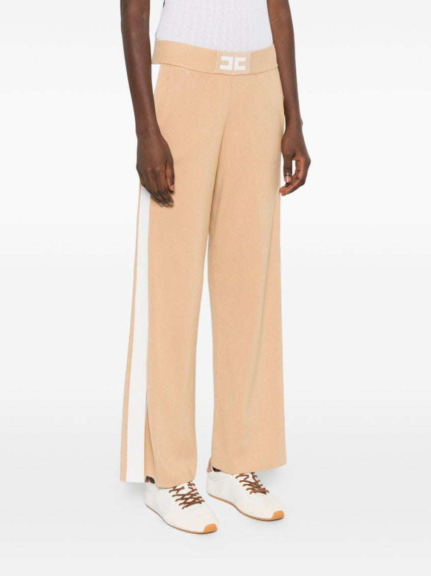 Beige Logo Trousers 2