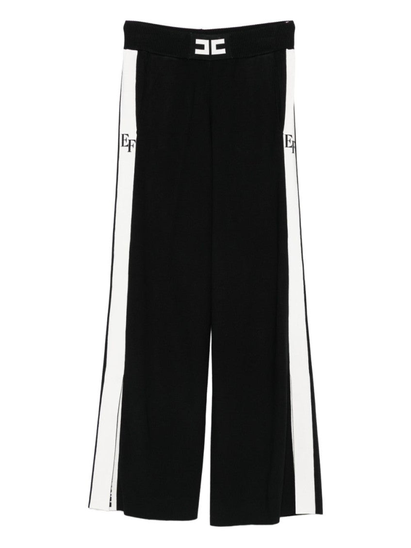 Black Logo Trousers 1
