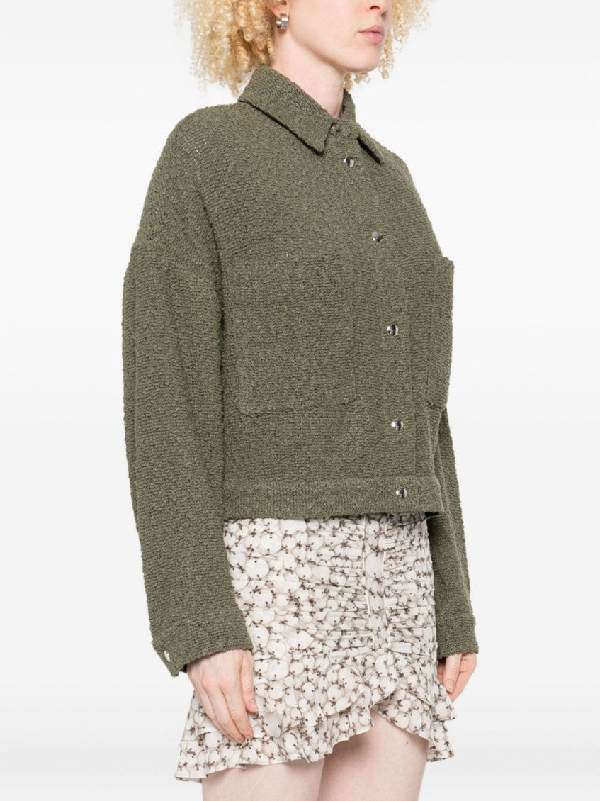Green Cotton Jacket 4