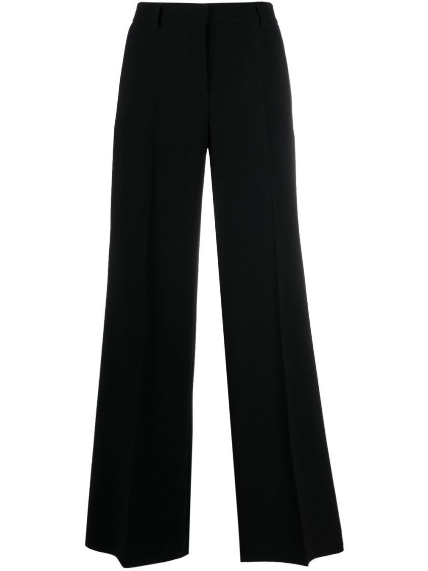 Black Flared Trousers 1