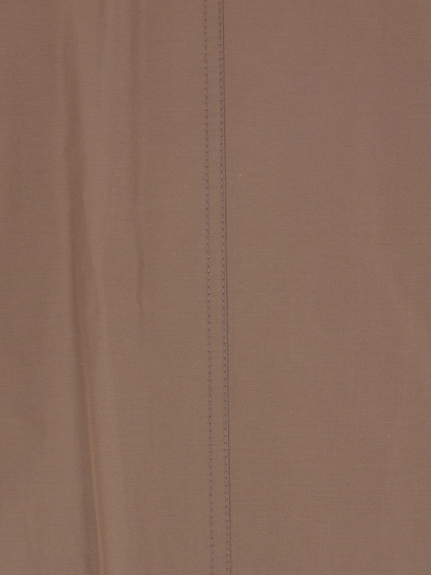 Beige Double-Breasted Jacket 4