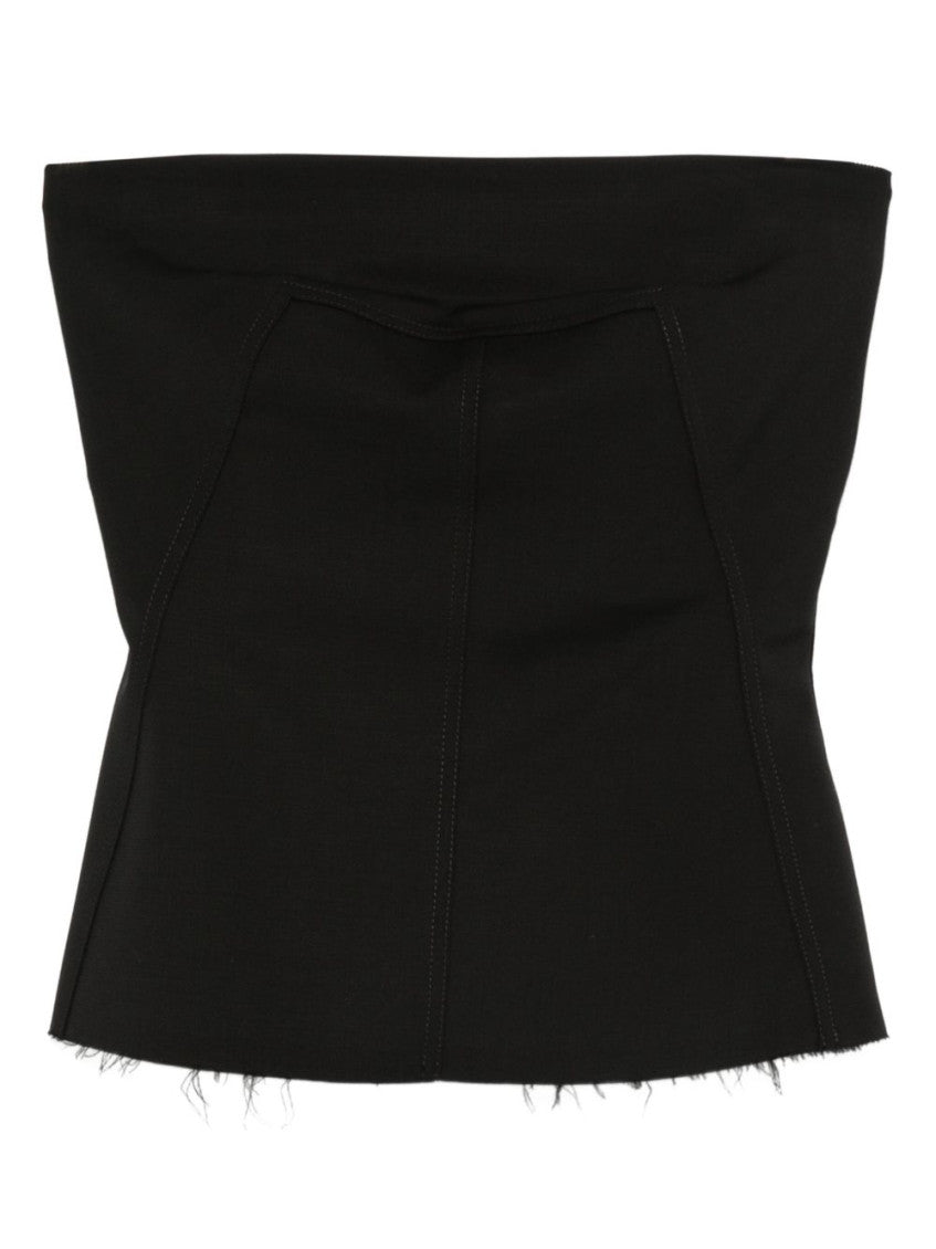 Black Wool Top 1