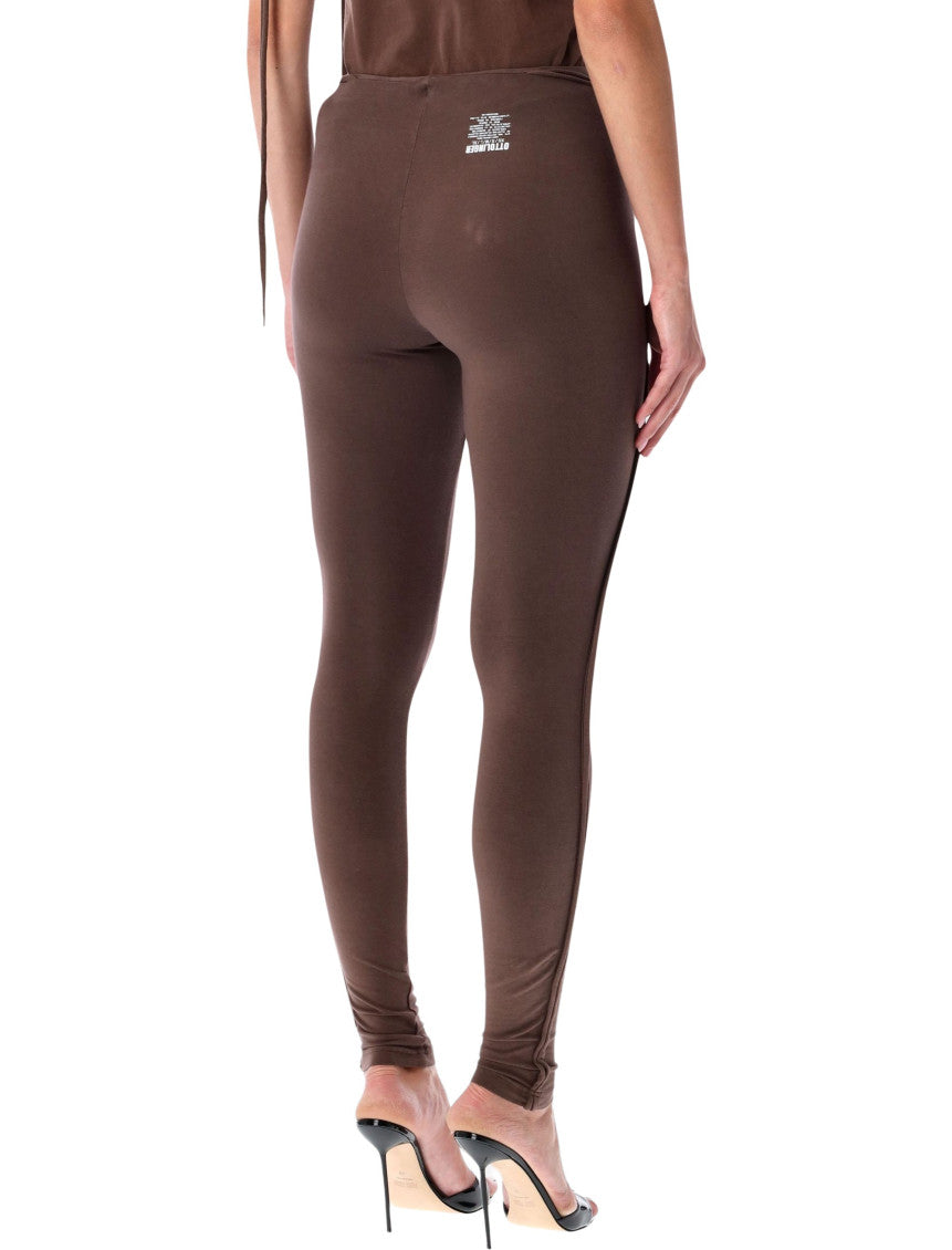 Brown Organic Cotton Leggings 2