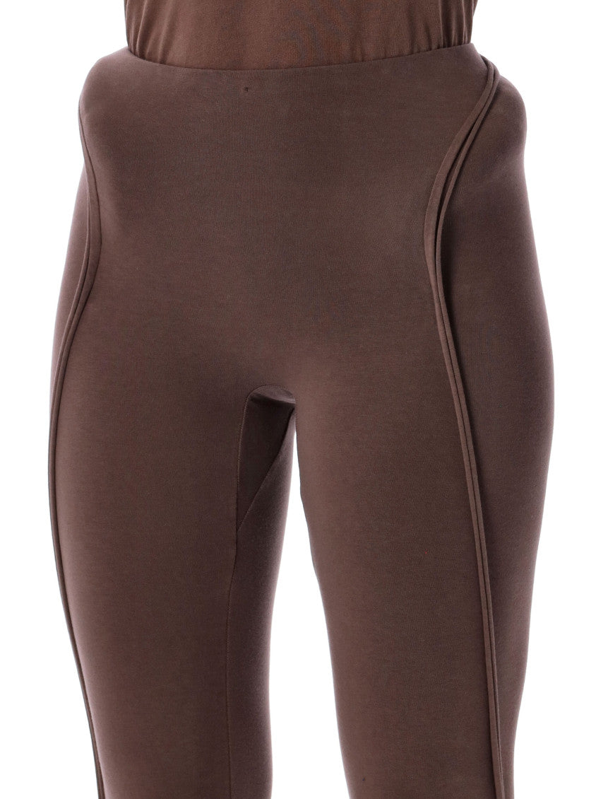 Brown Organic Cotton Leggings 3