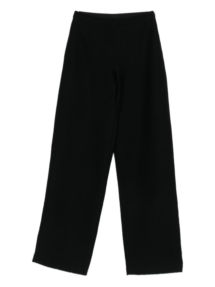 Black High-Waist Trousers 1