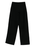 Black High-Waist Trousers 1