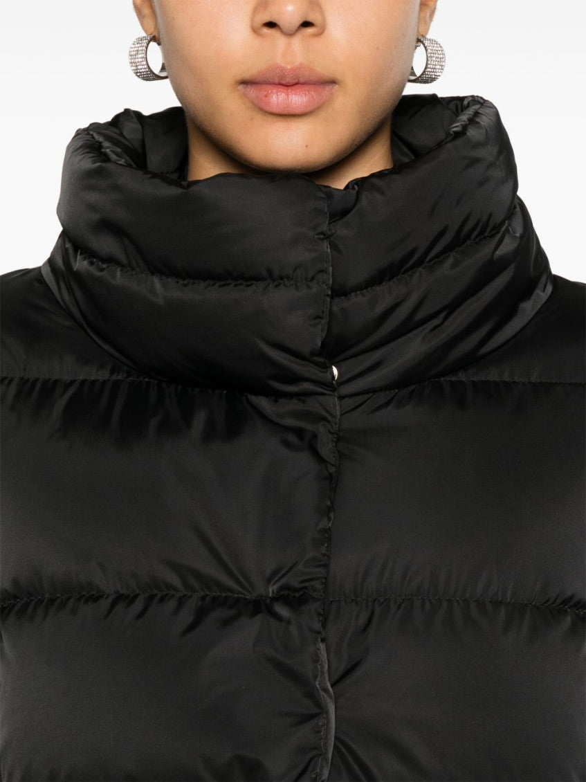 Black Midi Hooded Jacket 3
