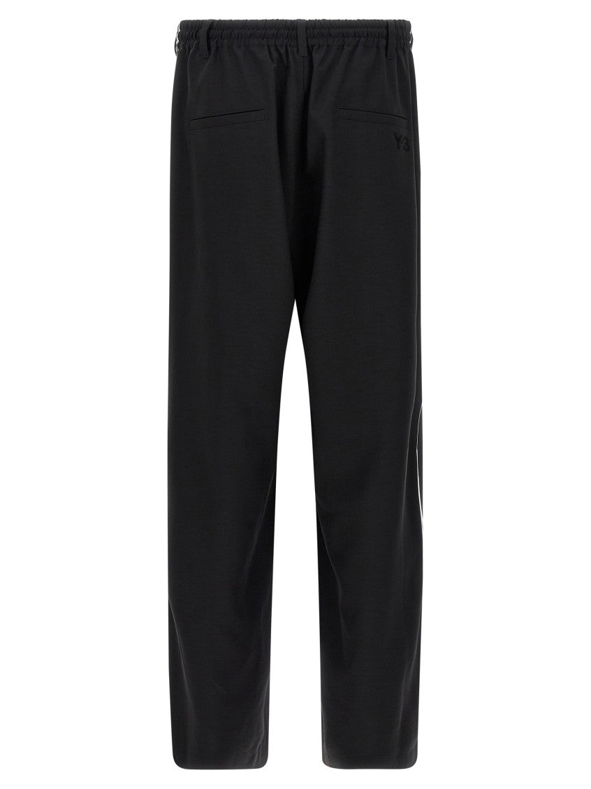 Black '3-Stripes' Joggers 2