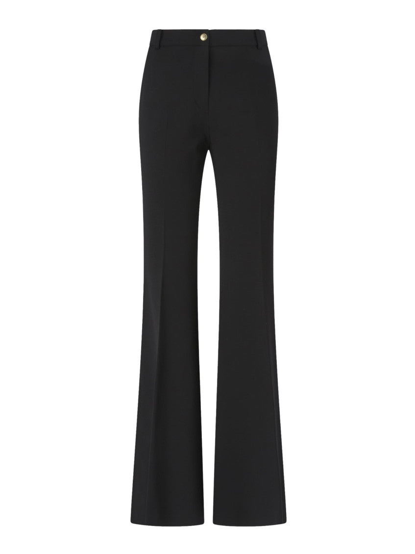 Black Flared Trousers 1