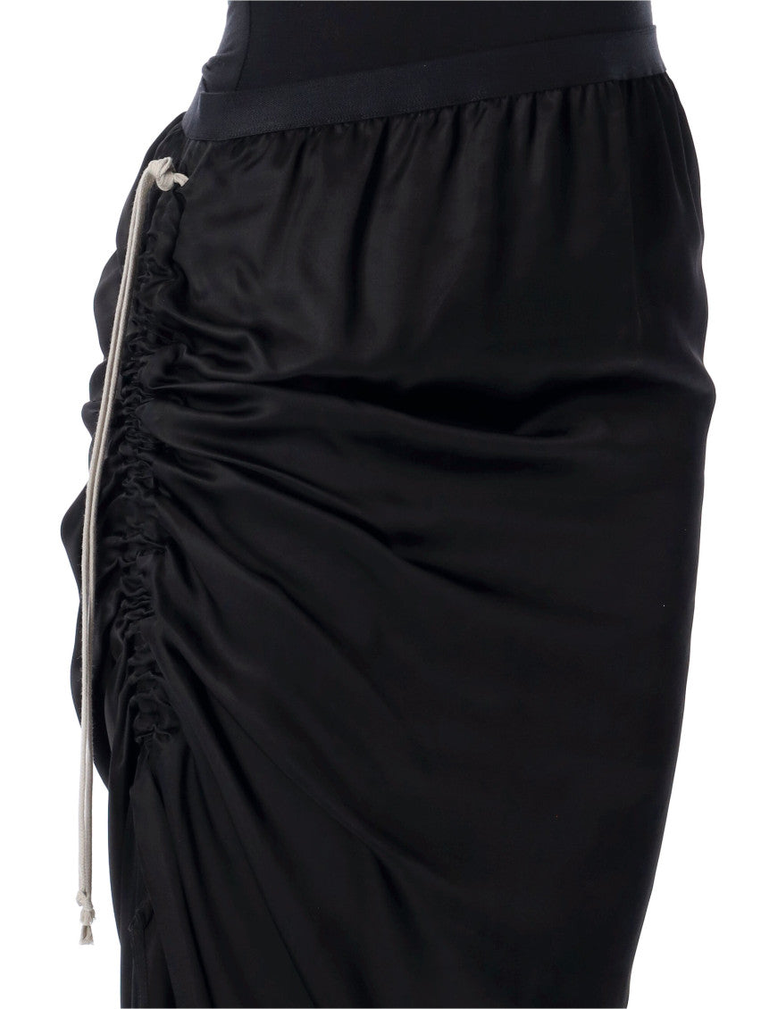 Black Draped Skirt 3