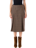 Beige Midi Skirt 1