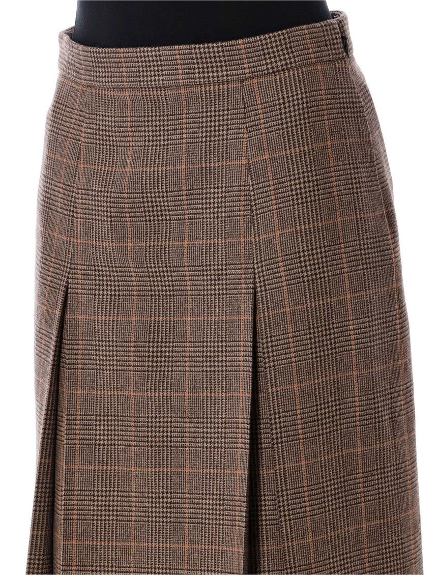 Beige Midi Skirt 3
