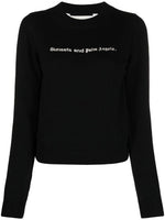 Black Sunset wool blend jumper 1