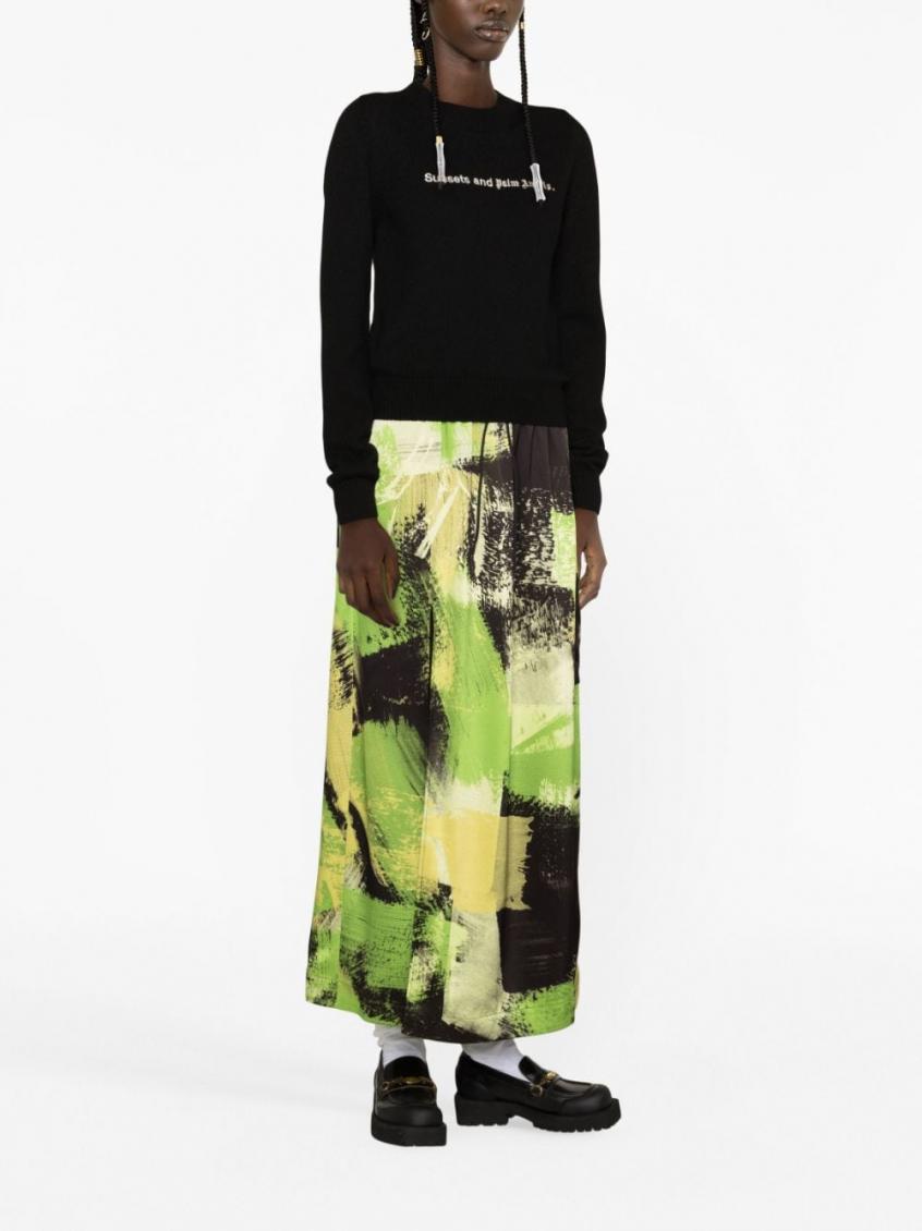 Black Sunset wool blend jumper 2
