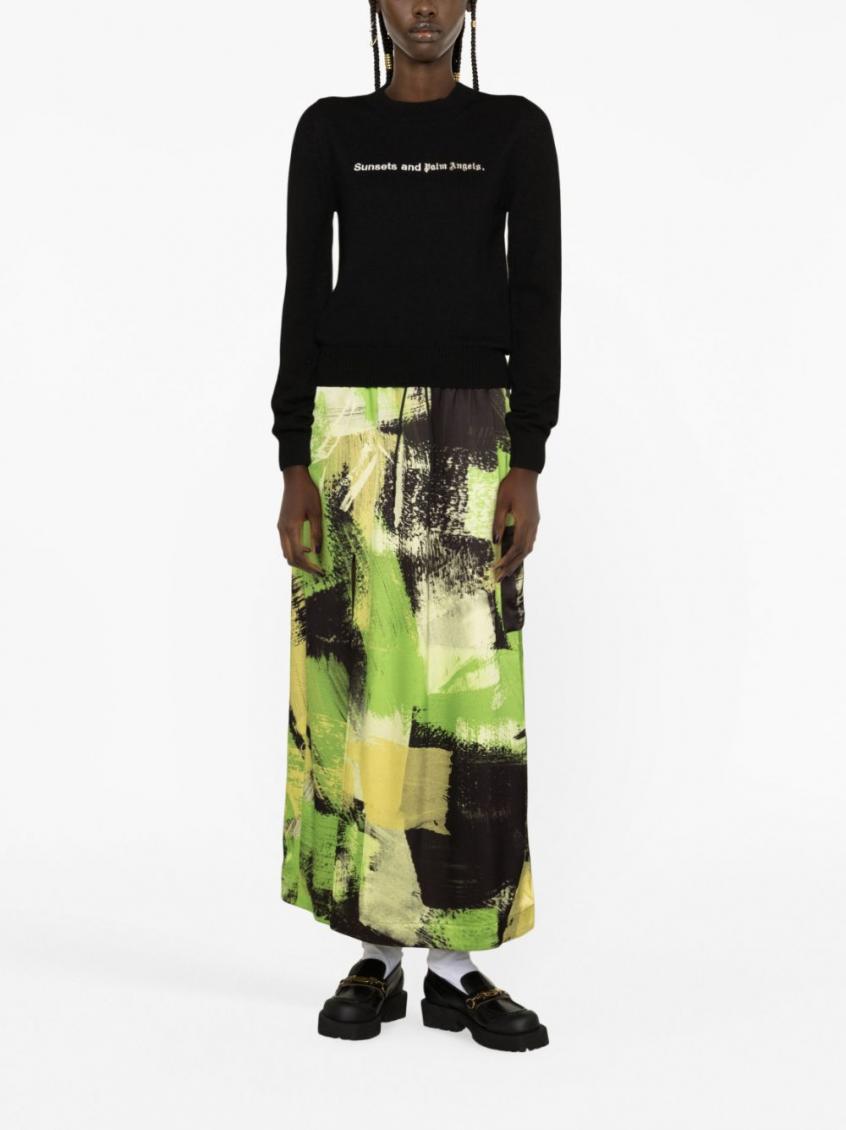 Black Sunset wool blend jumper 4