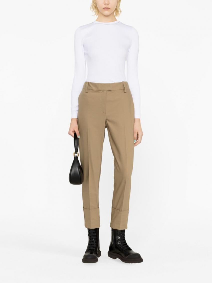 White Long sleeve cotton t-shirt 3