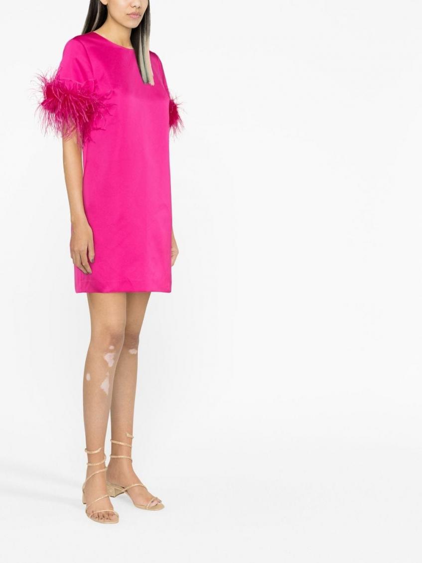 Fuchsia mini dress 3