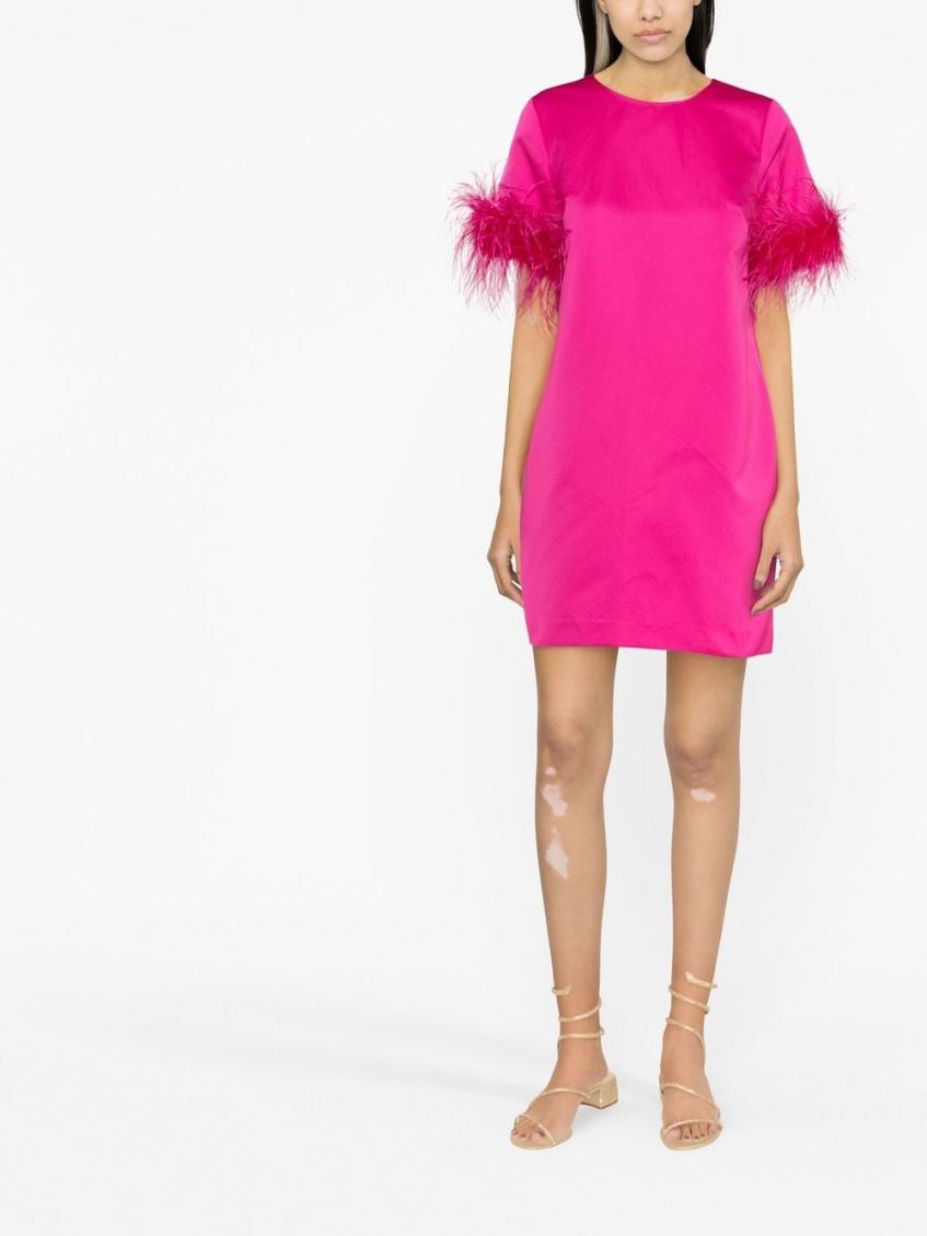 Fuchsia mini dress 6