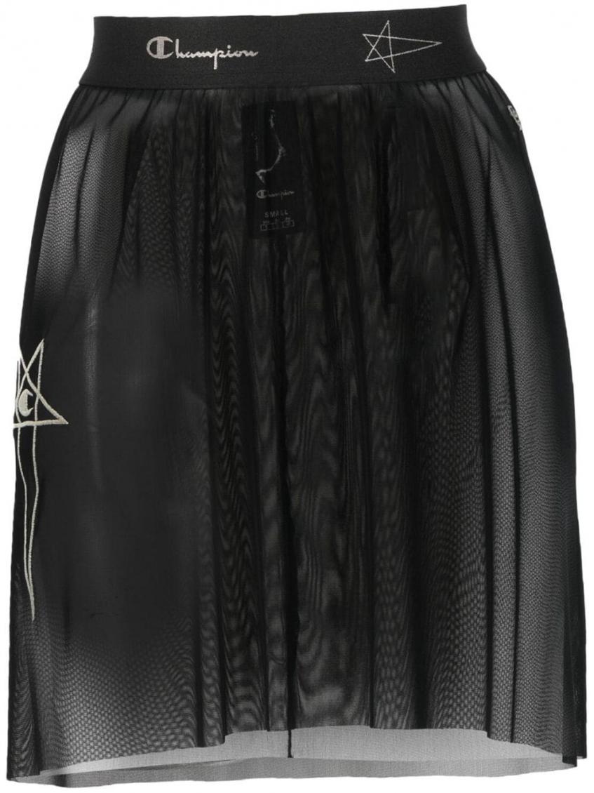 Black Logo Skirt 1