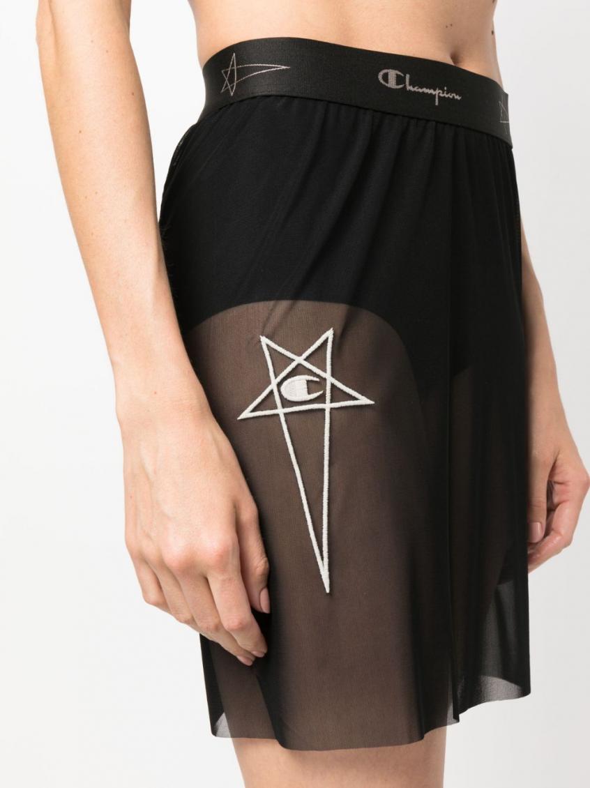 Black Logo Skirt 3