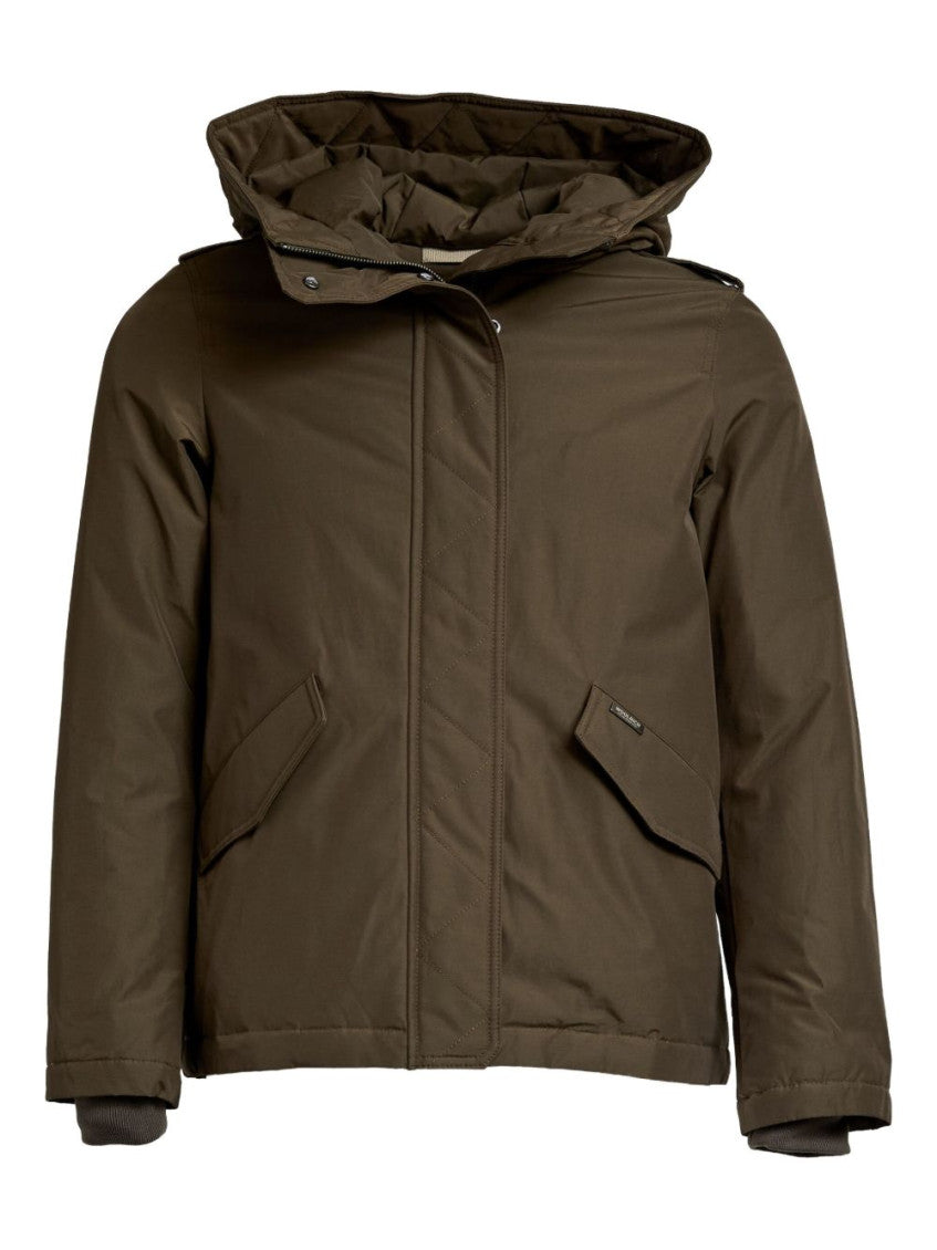 Green Quilted Jacket 1
