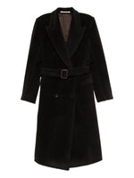 Brown Double-breasted Coat 1
