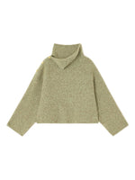 Green High-neck Sweater 1