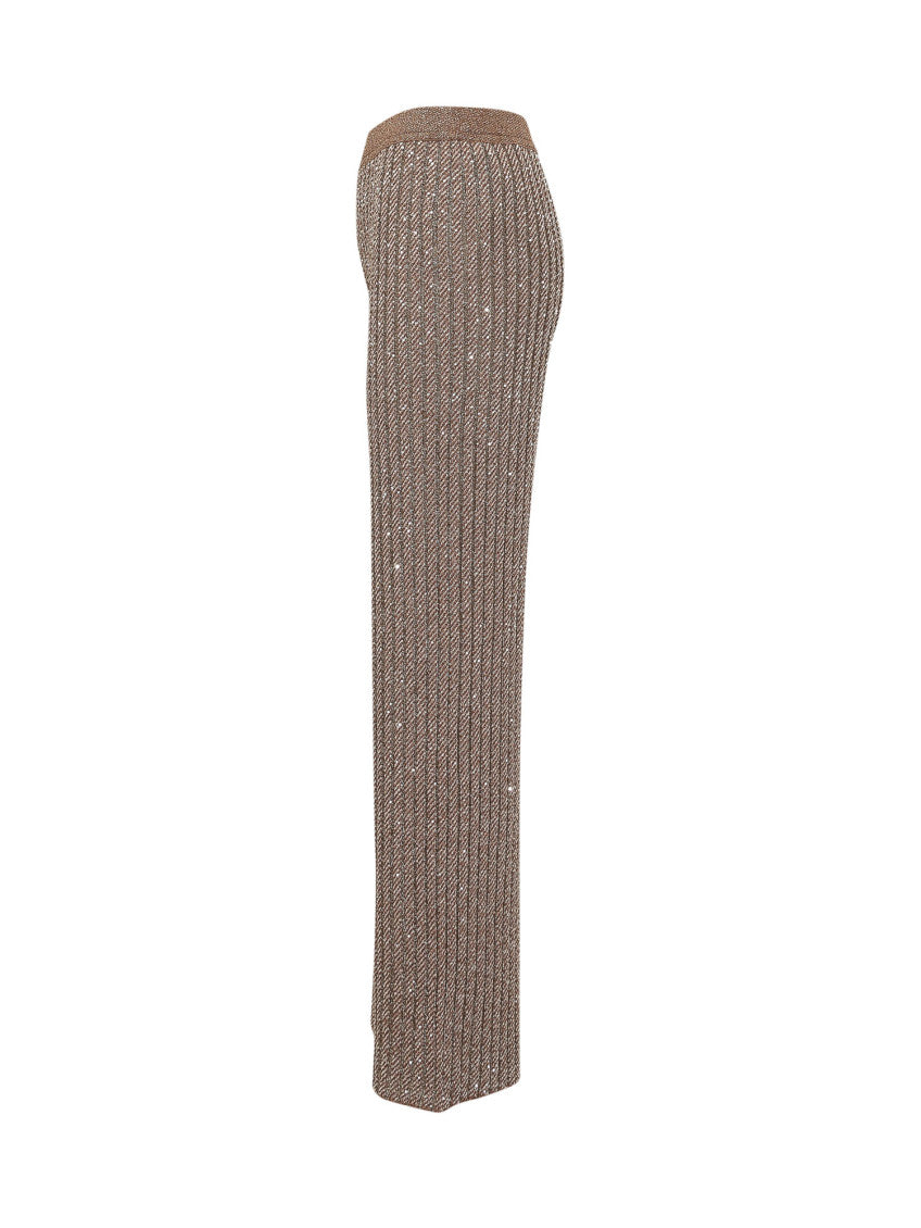 Pink Slim Elasticated Pants 3