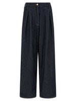 Blue Relaxed High Rise Jeans 1