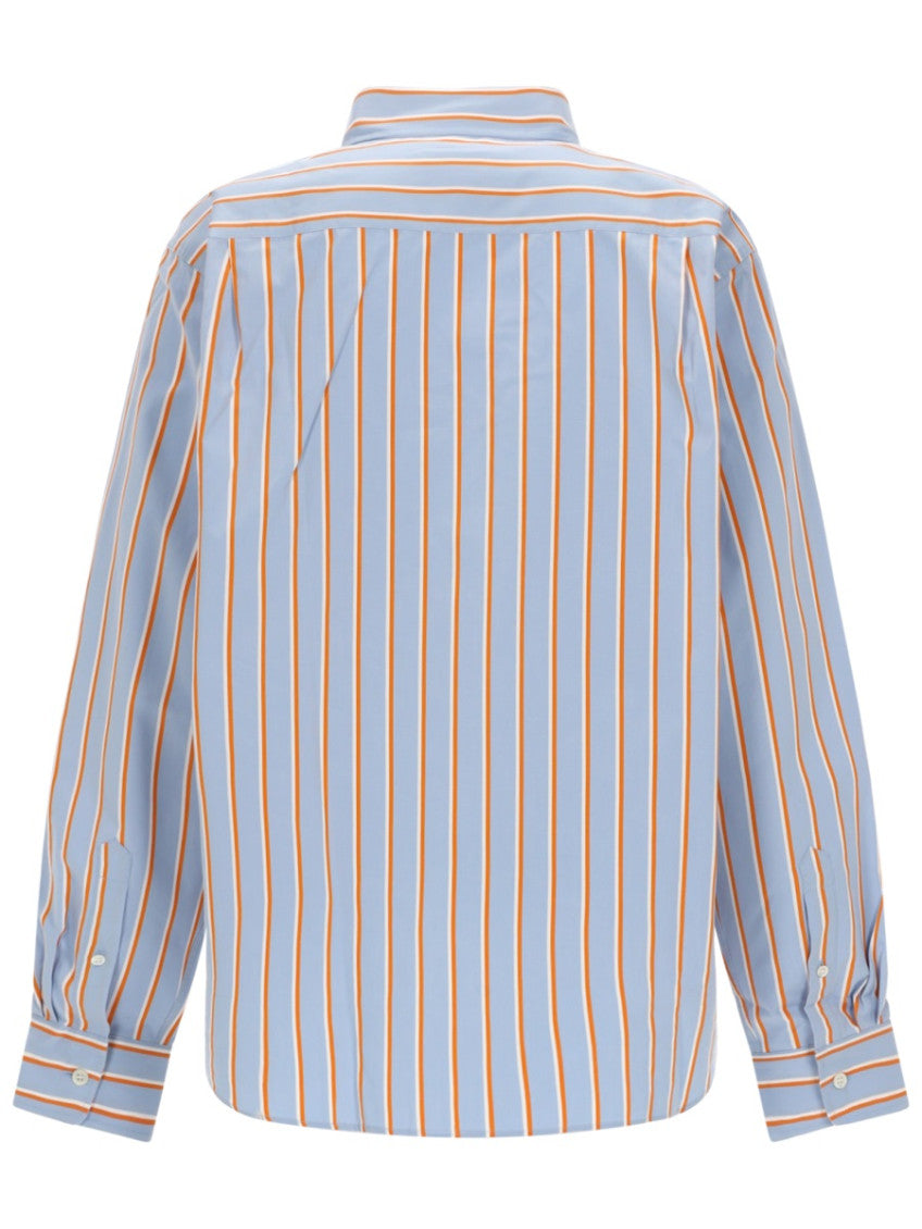 Blue Loose Stripes Shirt 3