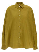 Green Oversized Stripes Shirt 1