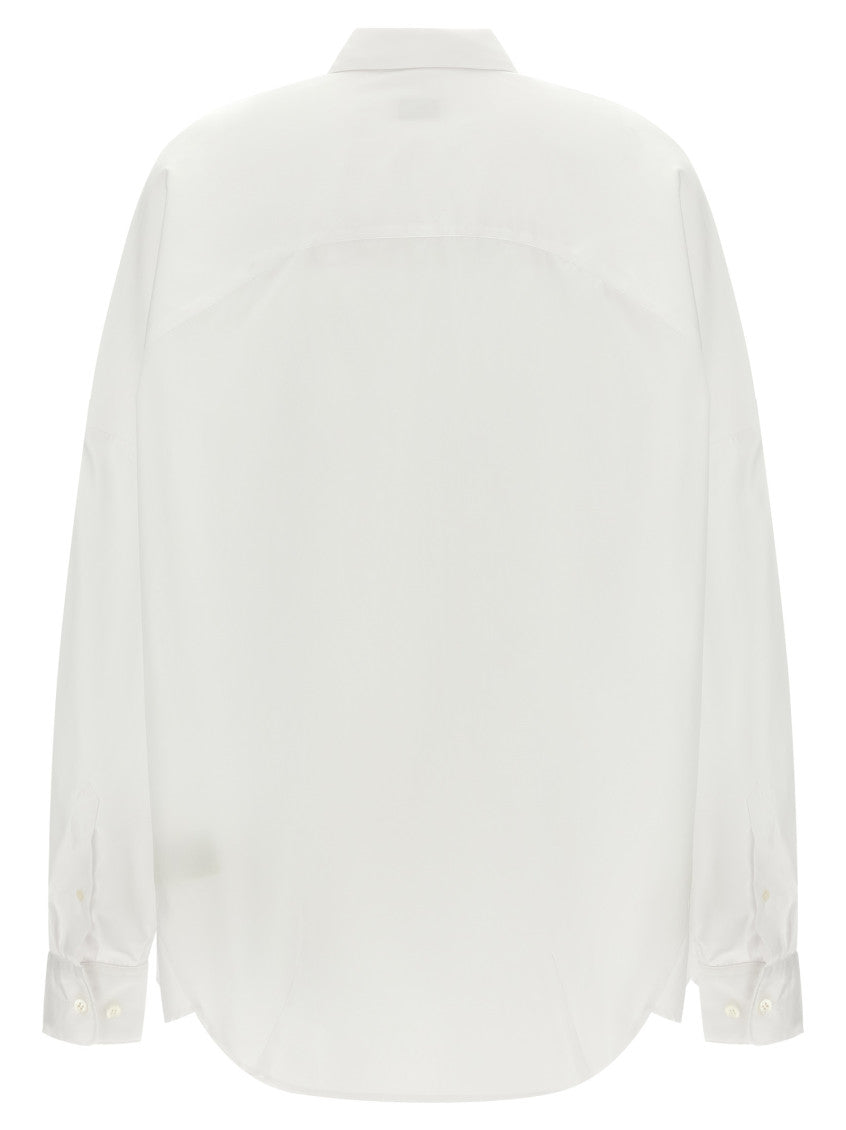 White Regular Solid Shirt 2