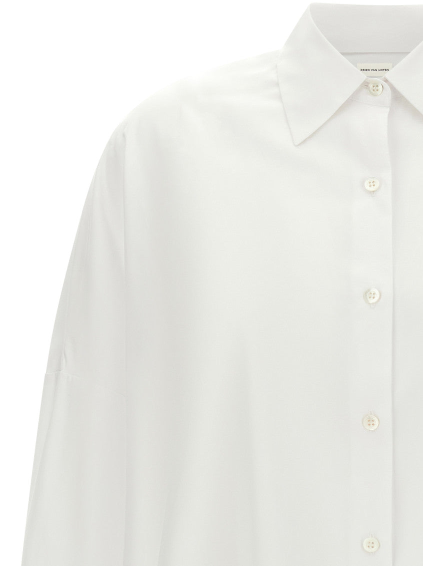 White Regular Solid Shirt 3