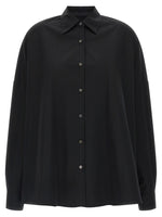 Black Oversized Solid Shirt 1
